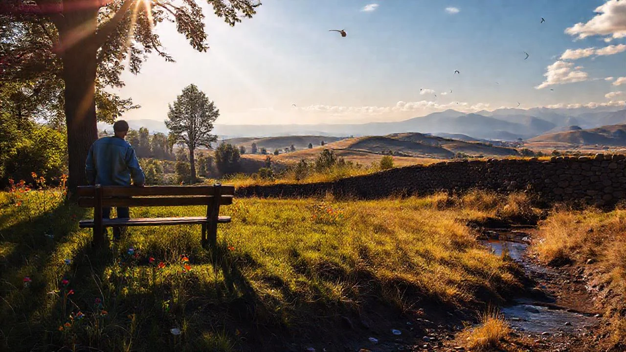 La naturaleza ofrece paz y calma