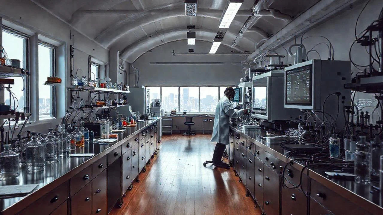 Laboratorio científico: caos controlado y análisis