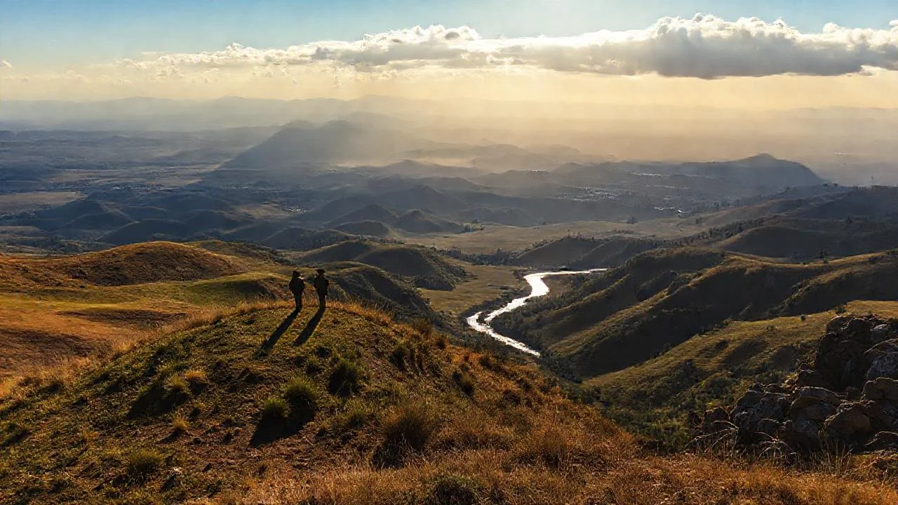 Paisaje rural y sereno se extiende