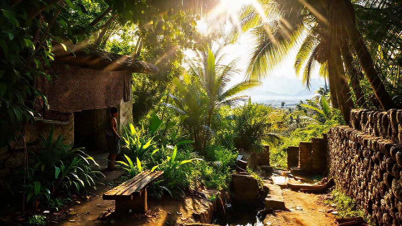 Belleza antigua, naturaleza y quietud