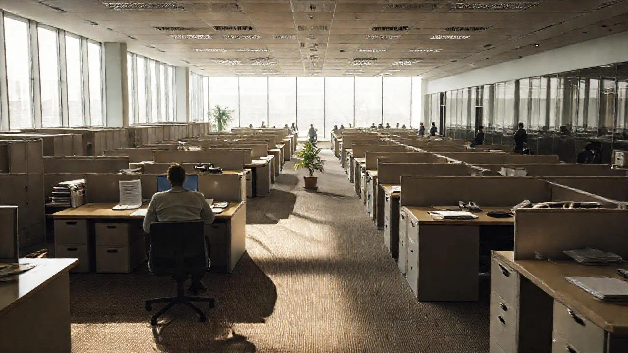 Oficina moderna, funcional y silenciosa