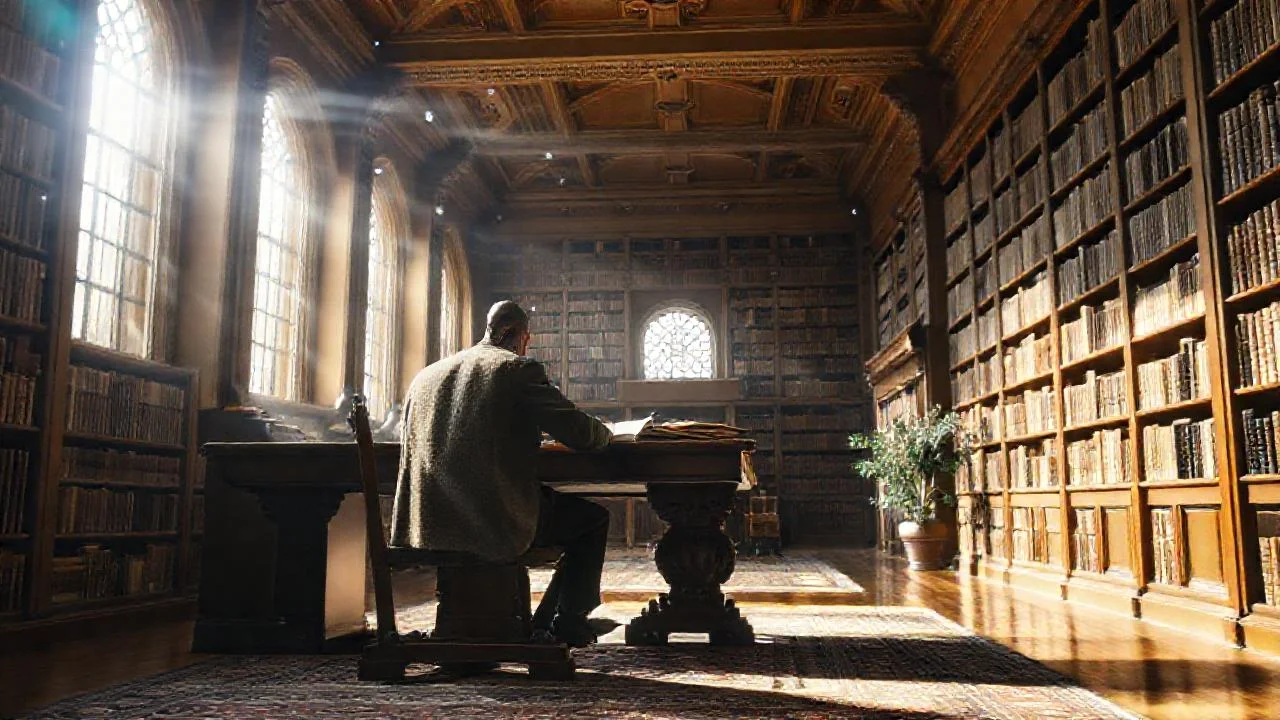Una biblioteca silenciosa y rica en historia