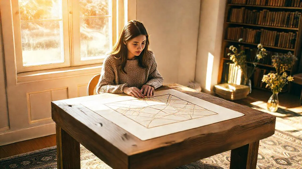 Luz y geometría inspiran concentración serena
