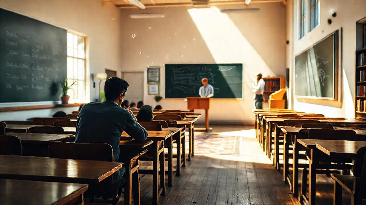 Aula tranquila, aprendizaje centrado y realista
