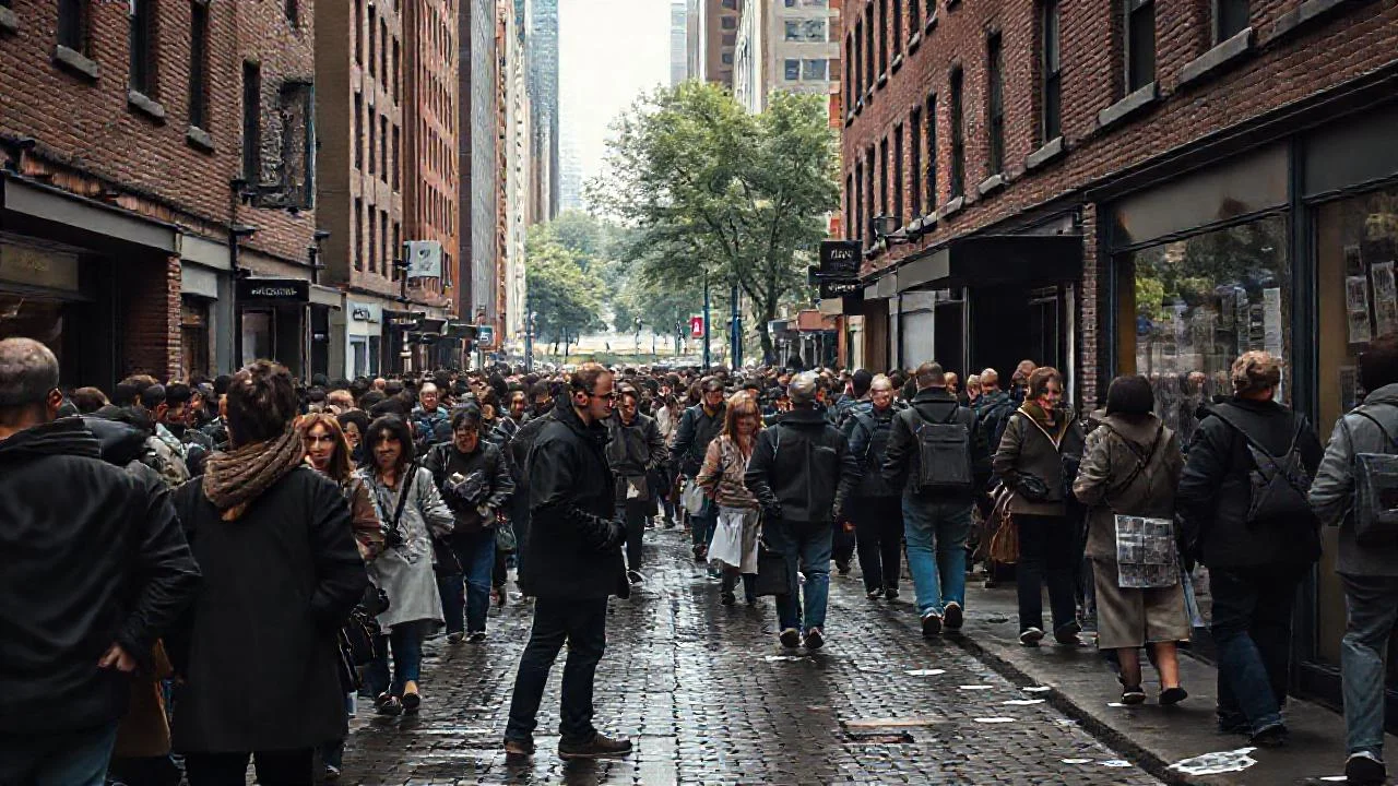 Ciudad vibrante, calma y melancolía urbana